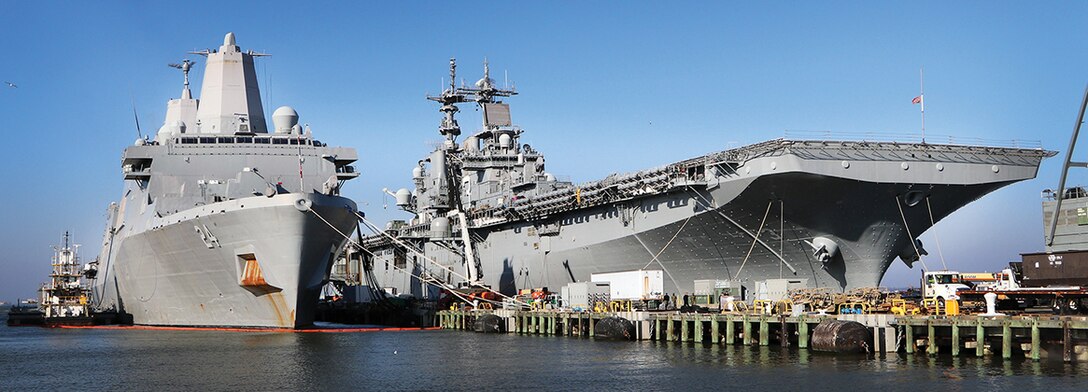 USS Kearsarge (LHD 3) and USS Arlington (LPD 24)