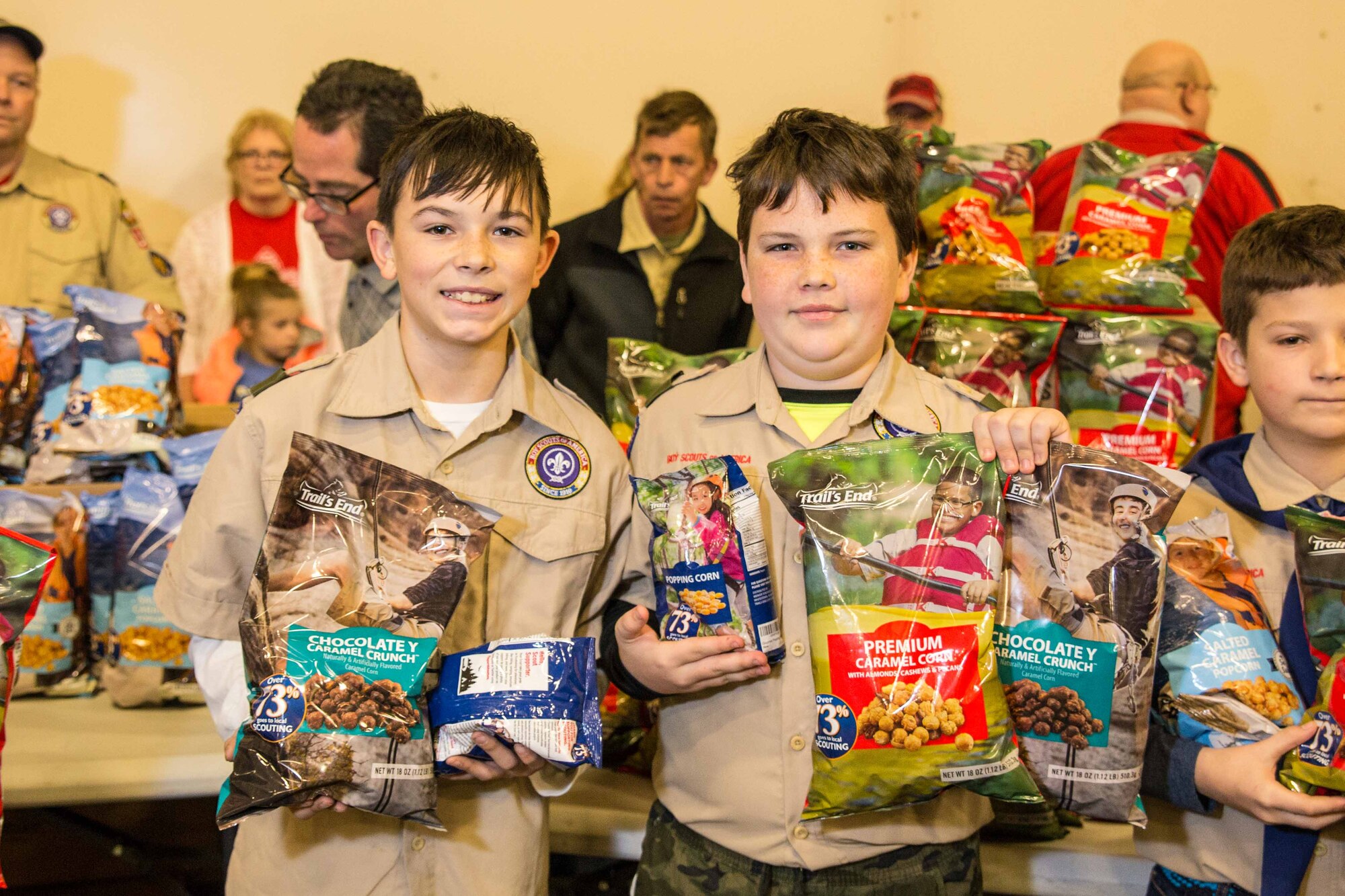 Airmen celebrate the holidays with their families