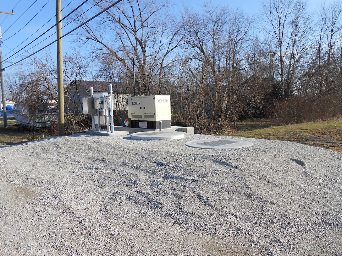 The Ottawa County Sanitary Engineering Department completed Phase I of the Erie Township Sanitary Sewer Project with partial funding through the Water Resources Development Act of 1999 (Public Law 106-53), Section 594 program administered by the U.S. Army Corps of Engineers (USACE).