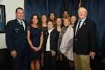 Col. Richard Hart, left, poses with his family, including sister, retired Col. Kathleen (Hart) Sullivan, brother-in-law, retired Col. John Sullivan, and father, retired Brig. Gen. Richard Hart following his retirement ceremony held at Quonset Air National Guard Base, North Kingstown, Rhode Island. Colonel Hart retires after serving nearly 30 years in the Rhode Island Air National Guard in several capacities. He is the last of the Hart family to retire from the RIANG.