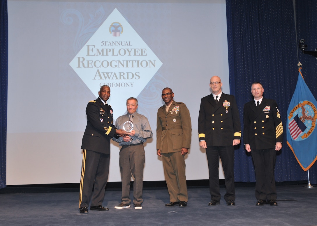 San Joaquin’s Aguilar honored as top employee at annual DLA aw