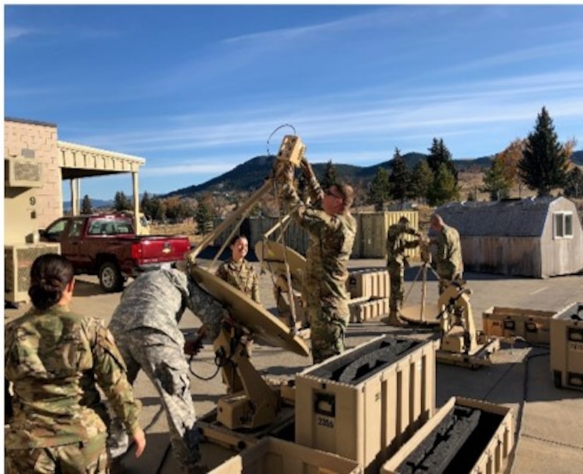 Personnel from the 364th ESC’s SAMSO conducted a three-day staff assistance visit to the 652nd RSG in Helena, Montana, to ensure that not only the unit’s VSATs and CAISI equipment are fully mission capable and current on all software, but that operators are also trained in the setup, operation and tear down of the VSAT. Equipment upgrade was critical to the VSAT and CAISI laptops, given without it they be non-mission capable.

“The Soldiers worked hard on grasping the cumbersome job of setting up the VSAT, and were able to set it up to standard. They were very highly motivated, and took ownership of maintaining their equipment,” said Chief Warrant Officer 3 James Randazzo of the 364th ESC.