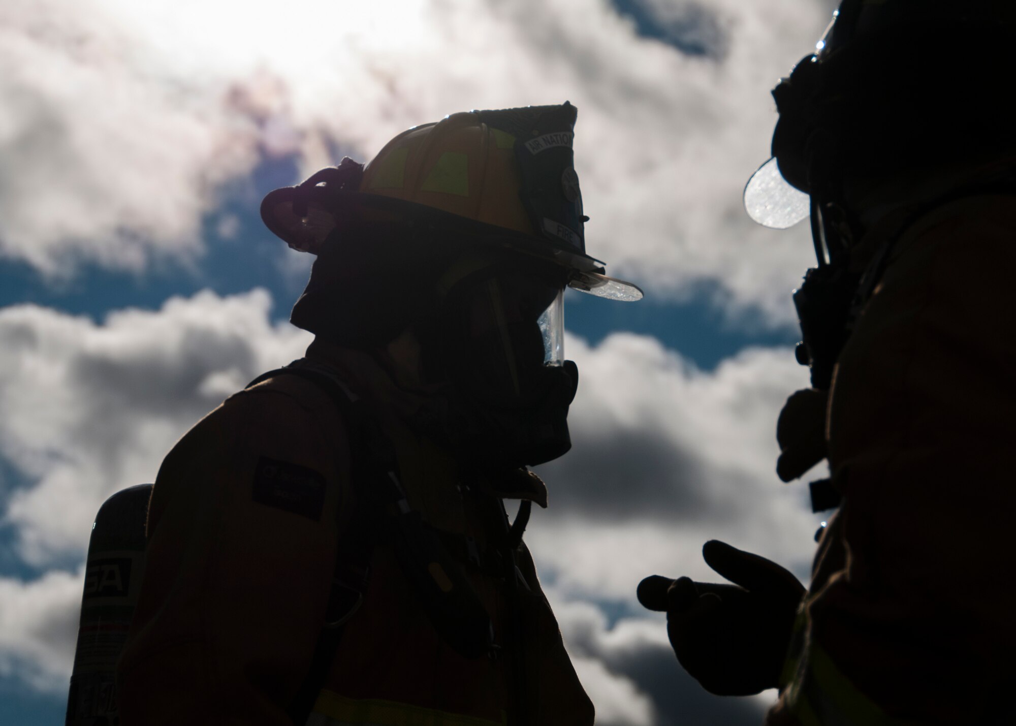 104th Civil Engineering Squadron firefighters conduct live structural fire training Nov. 27, 2018, at Barnes Air National Guard Base, Massachusetts. The training ensures the Fire Attack Teams are prepared to respond to any fires on base or in the surrounding communities. (U.S. Air National Guard photo by Airman 1st Class Randy Burlingame)