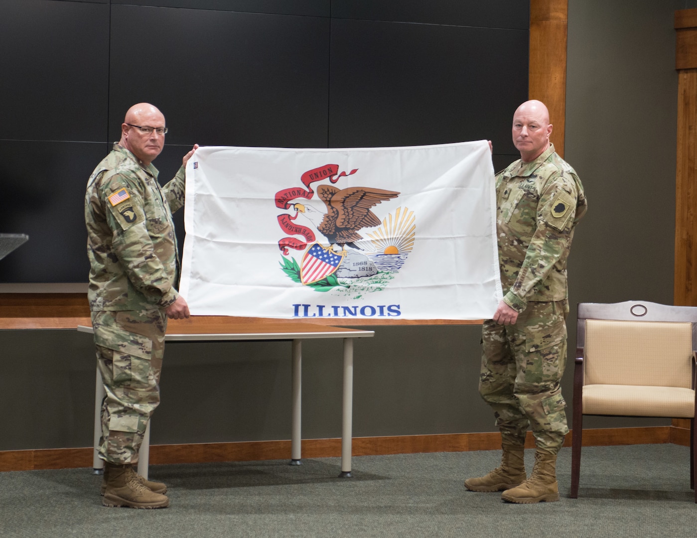 Specialized Illinois National Guard Unit Mobilizes for Afghanistan >  Illinois National Guard > News