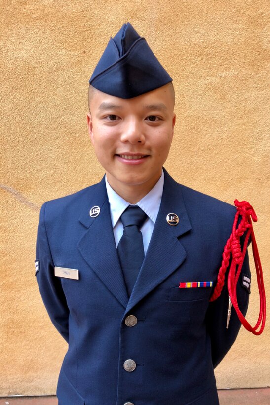 U.S. Air Force Airman 1st Class Toan Tran, 517th Training Group student, poses for a photo. (Courtesy photo)