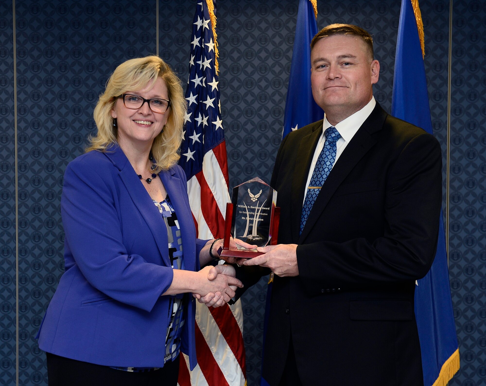 42nd SFS Civilian earned Air Force-level award, recognized for excellence