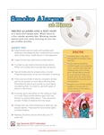 Smoke alarms are a key part of a home fire escape plan. When there is a fire, smoke spreads fast. Working smoke alarms give you early warning so you can get outside quickly.