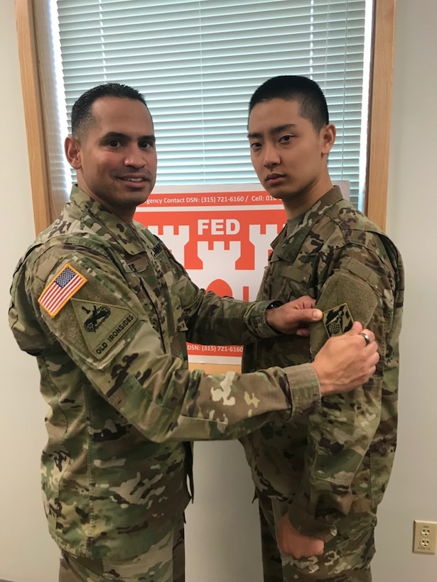 District welcomes first two Korean Augmentation to the U.S. Army Soldiers