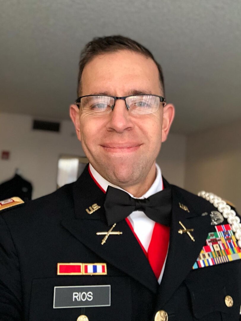 Idaho Army National Guard Capt. Adam Rios was a troubled kid who grew up homeless in New York. He says his foster parents and the military helped him turn his life around.