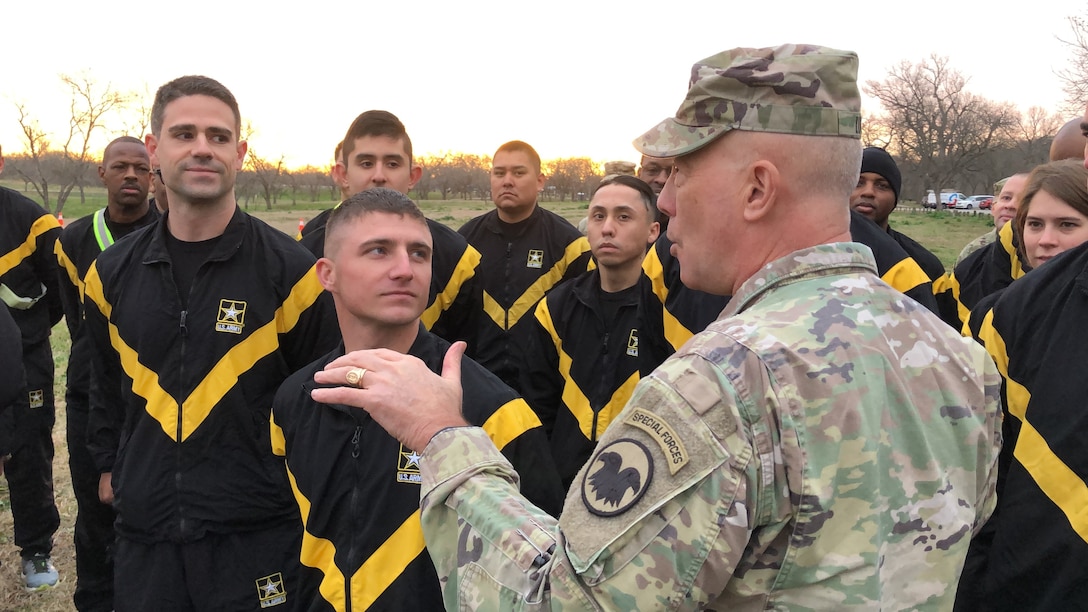 Army Reserve commanding general and Soldiers participate in ACFT pilot program