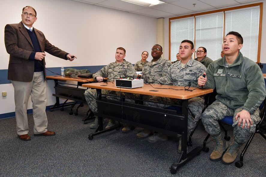 First term Airmen, senior leaders quizzed on Hanscom history