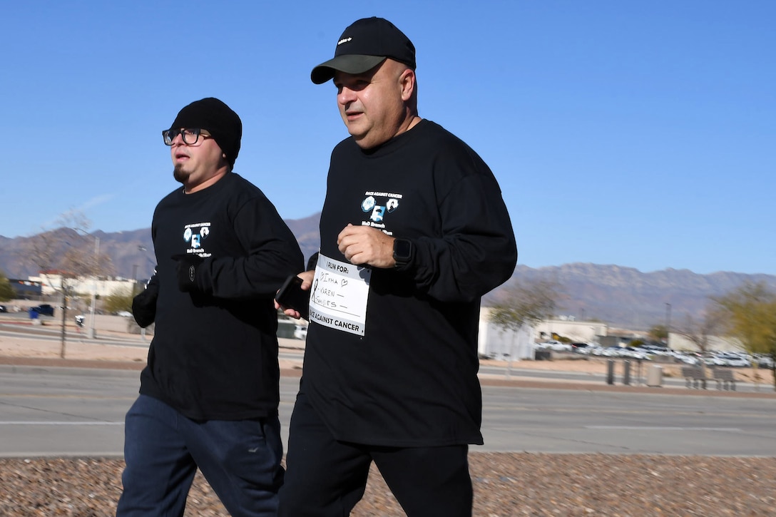 Race against Cancer: 210th RSG holds memorial walk, run event