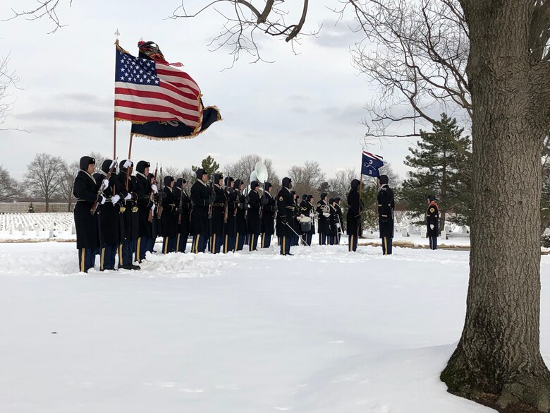 Capt Jerry Yellin, World War II fighter pilot, who flew the last combat mission in August 1945, was laid to rest with full military honors Jan. 15, at Arlington Cemetery, Va.