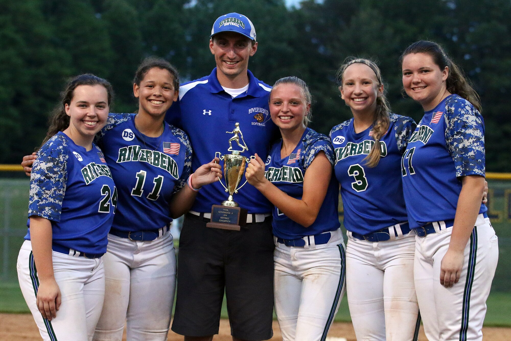 Senior Airman Robert “Scott” Thomas, a traditional reservist with the 718th Intelligence Squadron, lead the Riverbend High School softball team to a record of 19-2, winning the Commonwealth District Championship and winning the first softball Regional Playoff game in school history. Due to their great season, Thomas was awarded District Coach of the Year.  (Courtesy photo)