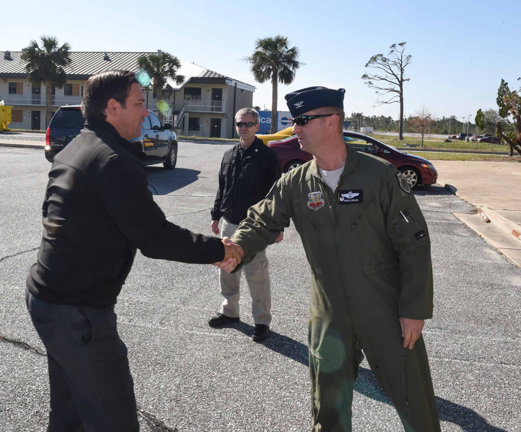U.S. Air Force and Florida government officials meet