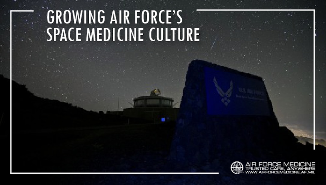 Medical Airmen assigned to U.S. Air Force Space Command are charged with delivering care to the Airmen who launch, monitor and operate the Air Force’s satellite systems. As space continues to play an increasingly critical role in our nation’s defense, medical Airmen in AFSPC are also preparing for the future of space medicine. (U.S. Air Force illustration)