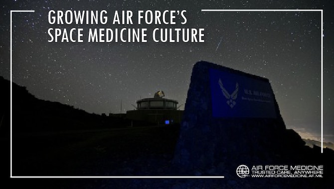 Medical Airmen assigned to U.S. Air Force Space Command are charged with delivering care to the Airmen who launch, monitor and operate the Air Force’s satellite systems. As space continues to play an increasingly critical role in our nation’s defense, medical Airmen in AFSPC are also preparing for the future of space medicine. (U.S. Air Force illustration)