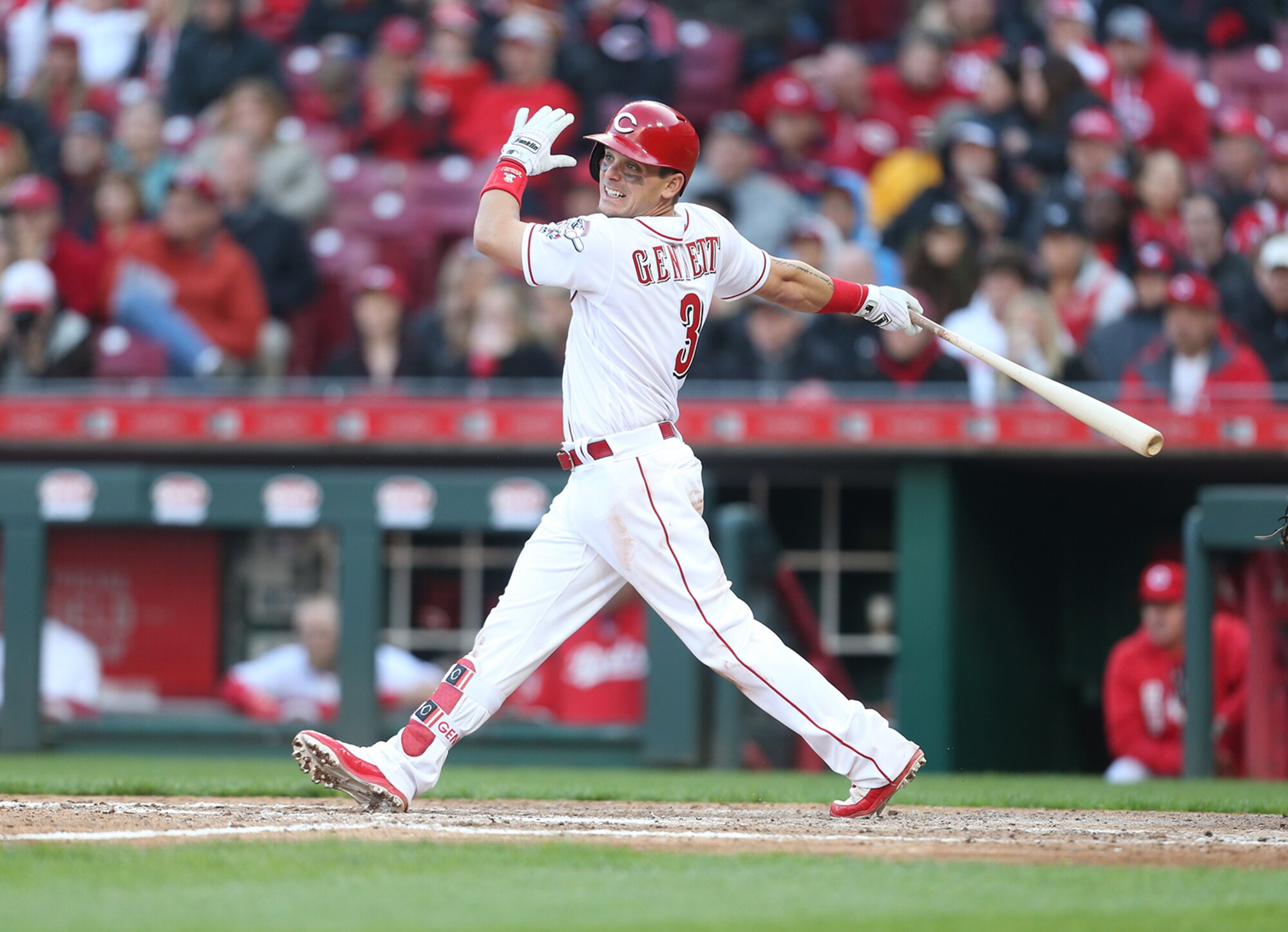 Cincinnati Reds second baseman Scooter Gennett. (contributed photo)