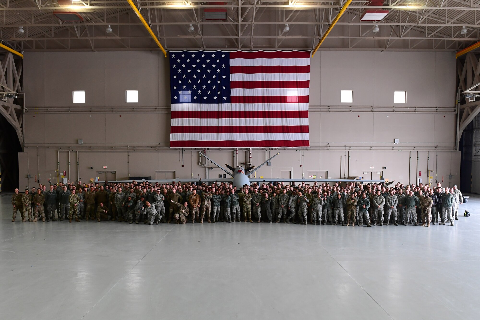 This marked his second time visiting the base in 12 months. (U.S. Air Force photo by Senior Airman Christian Clausen)