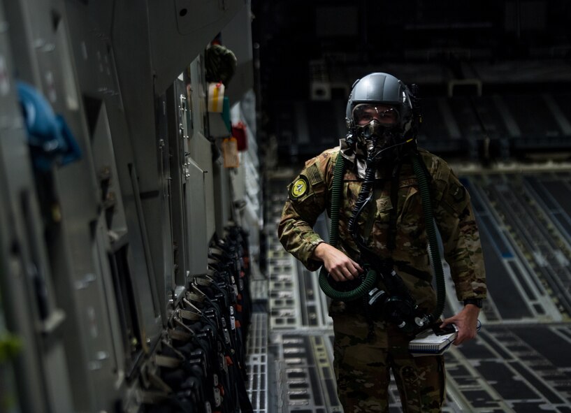 C-17 Globemaster III pre-flight checks