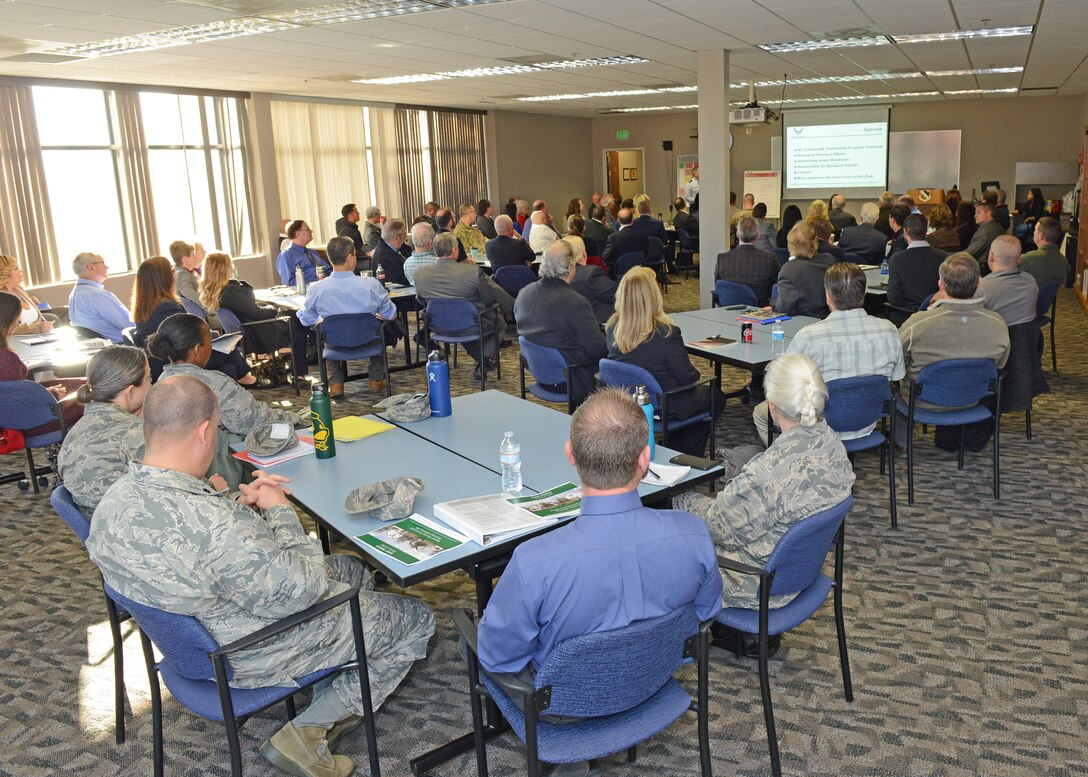 More than 60 people from around the Antelope Valley converged on Edwards AFB to start the new year off fresh with a meeting at the Airman and Family Readiness Center Jan. 10.