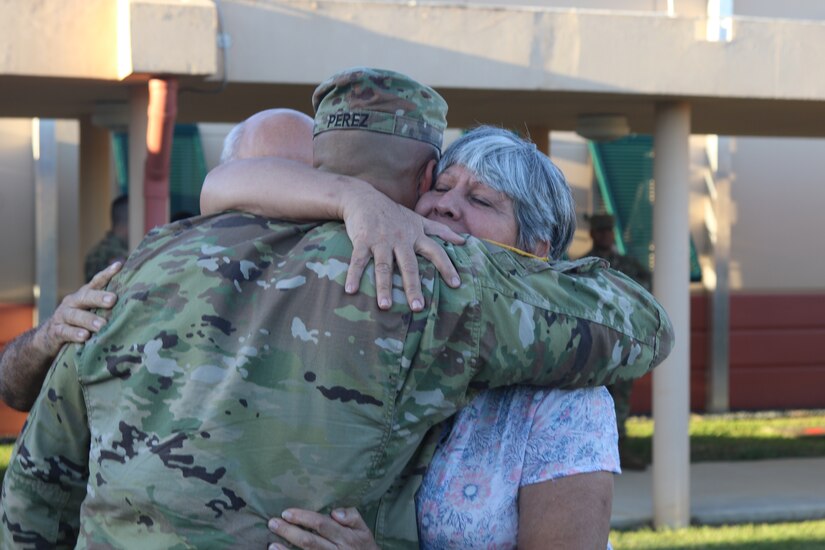 Army Reserve-Puerto Rico Soldiers return home from Cuba