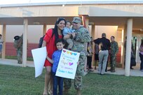 Army Reserve-Puerto Rico Soldiers return home from Cuba