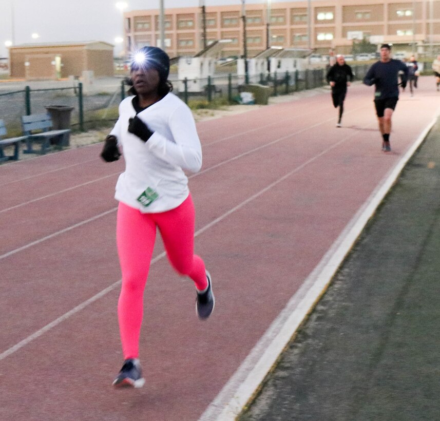 335th Signal Command (Theater) (Provisional) Soldiers participate in Dr. Martin Luther King, Jr. 5K Run