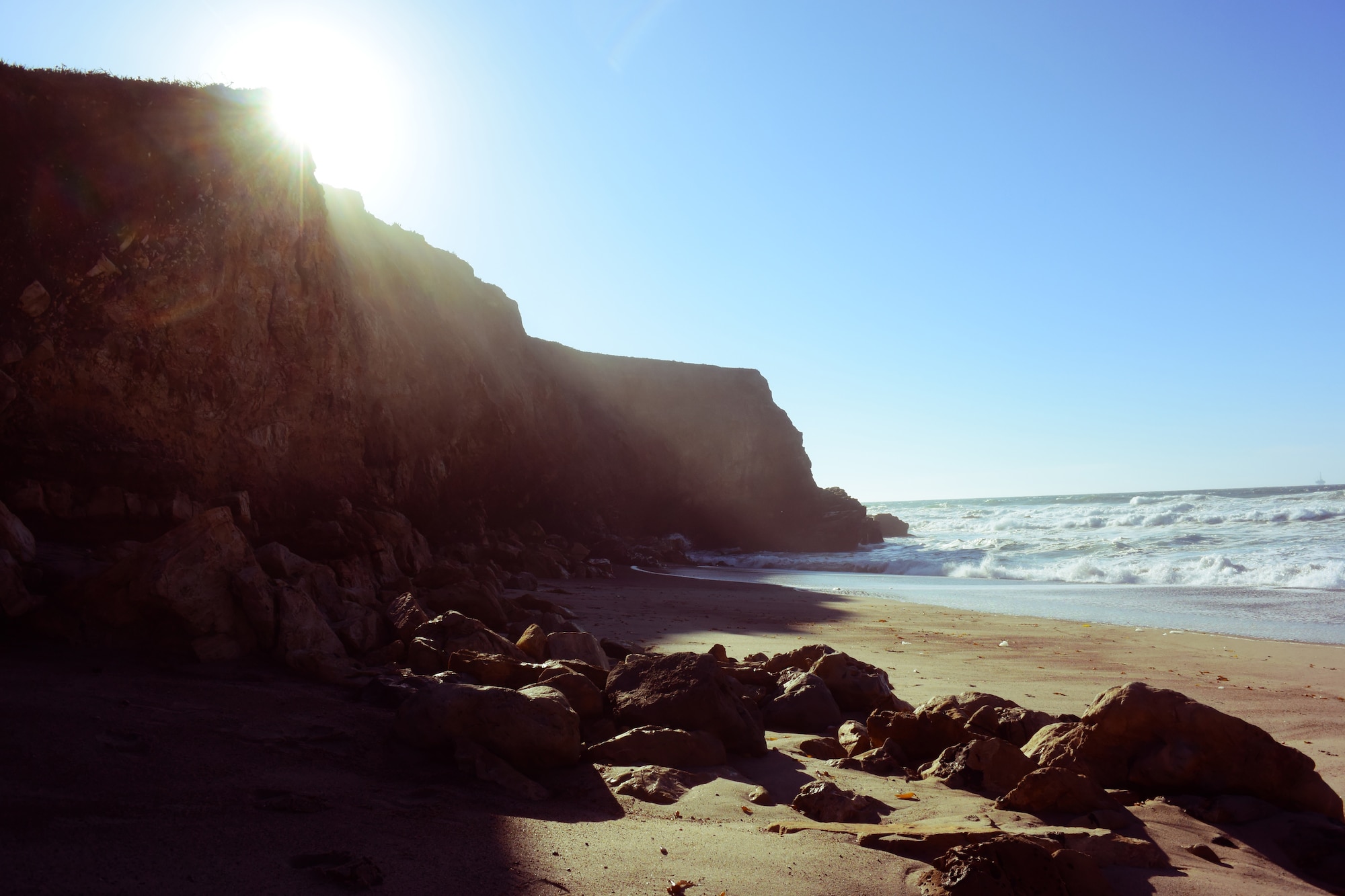 Trestle Beach at Vandenberg AFB