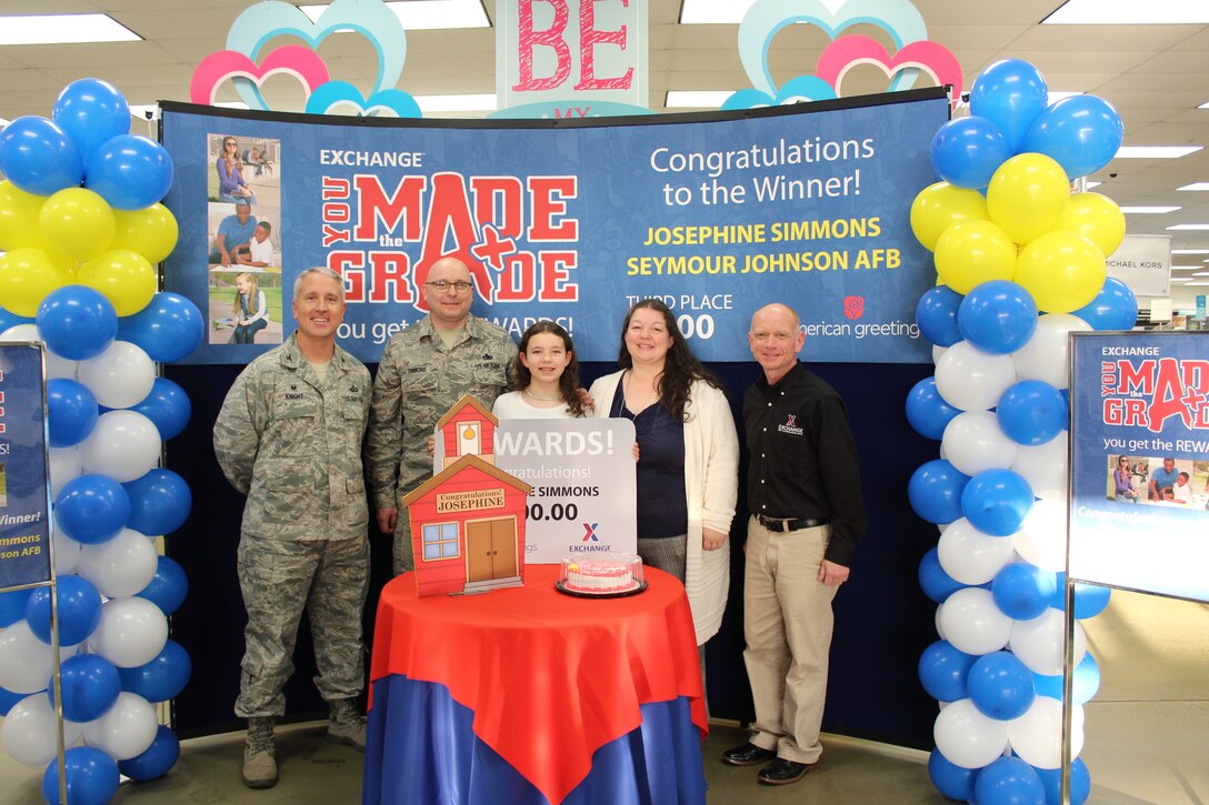 Exchange honors military student with $500 prize for academic achievement