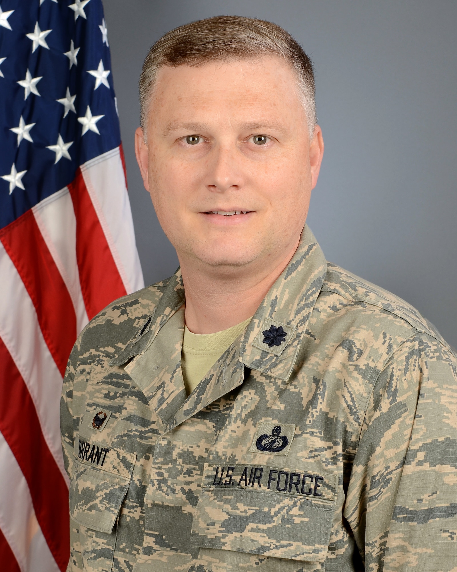 Portrait of U.S. Air Force Lt. Col. Robert "Will" Tarrant, the 169th Comptroller Flight commander at McEntire Joint National Guard Base, South Carolina Air National Guard, Jan. 6, 2019.  (U.S. Air National Guard photo by Master Sgt. Caycee Watson)