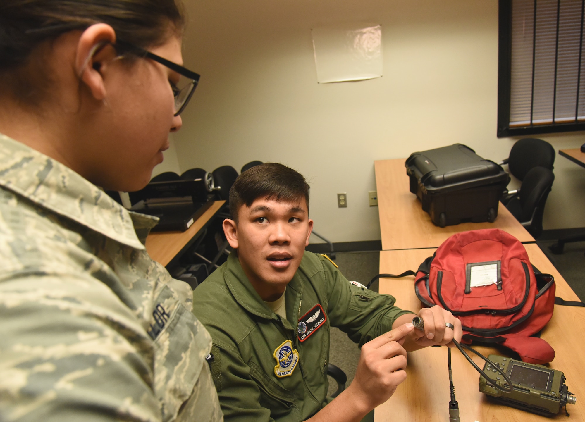 Combat crew communications ensure mission security