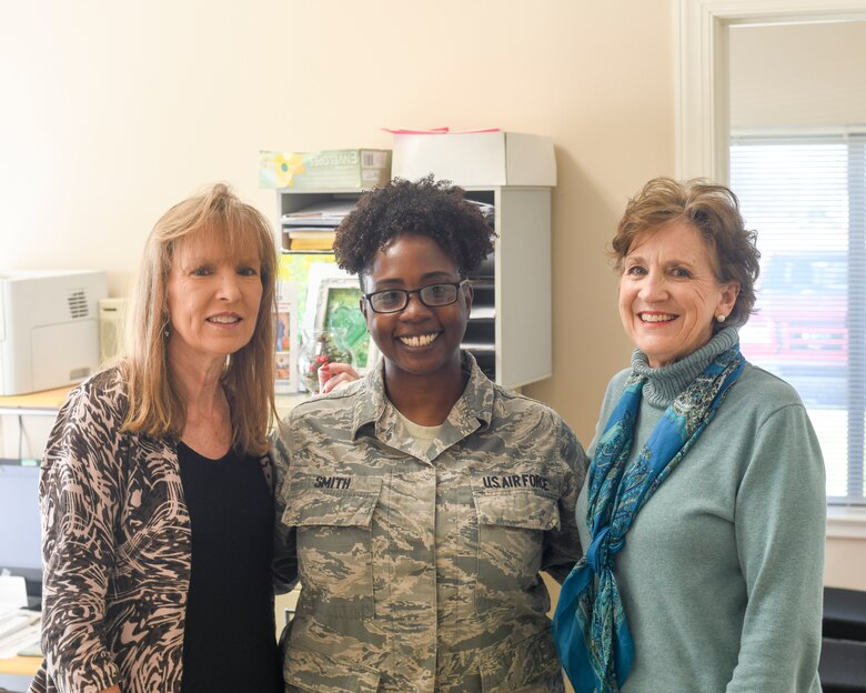 Smith has been delivering free meals to vulnerable members of the community as part of a meals-on-wheels program for more than 10 years. (U.S. Air Force photo by Jeramy Moore)