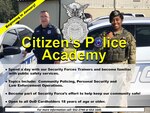 902nd Security Forces Squadron hosts Citizens Police Academy to foster a safer community
The 902nd Security Forces Squadron will be hosting a Citizens Police Academy to educate and train members of the community at 8 a.m. Jan. 31, 2019, at building 205 inside the training room at Joint Base San Antonio-Randolph. The training will empower members of our community to help provide a safer place for families and mission partners.