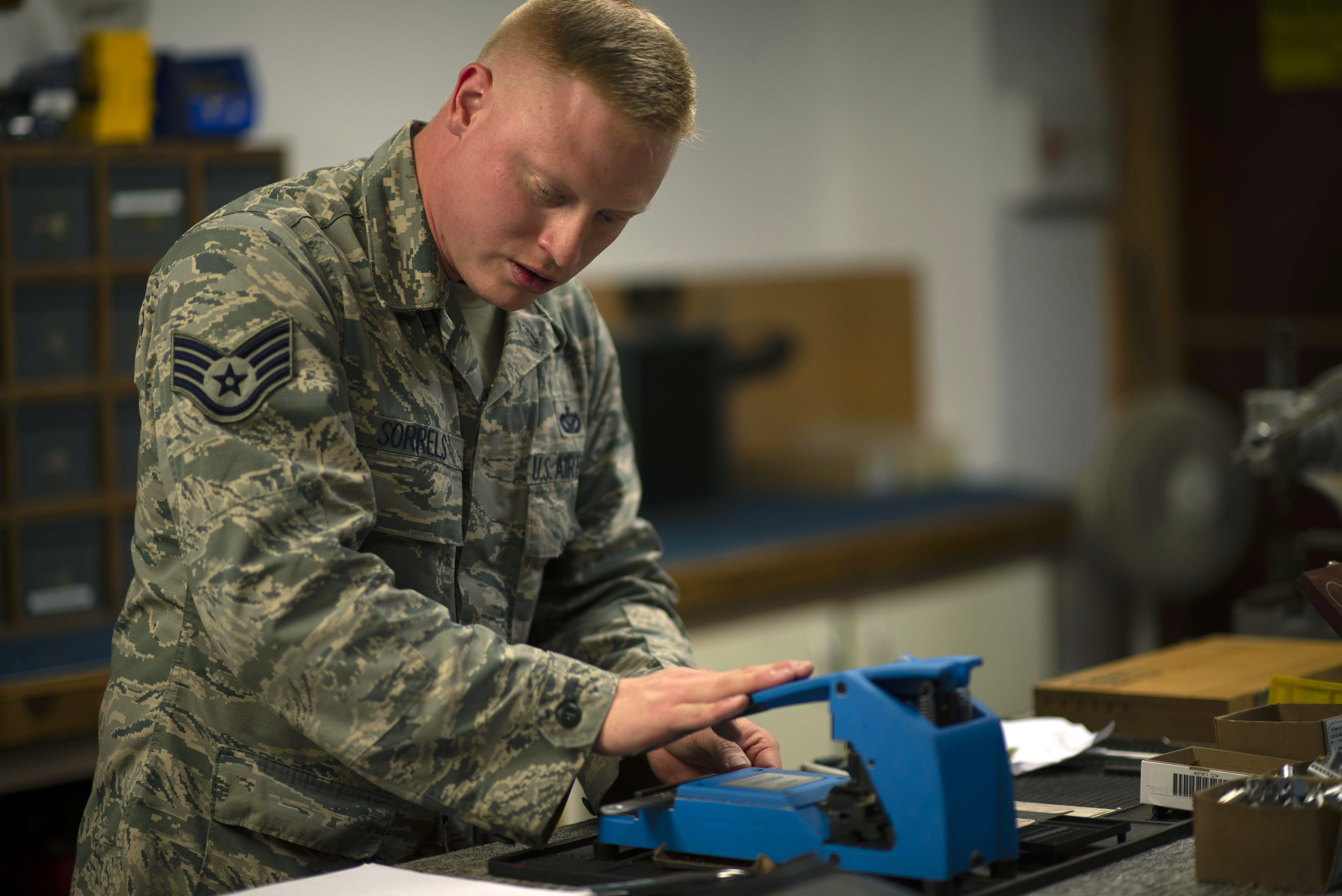 Sustaining the Pack Kunsan AB structures shop improves base facilities