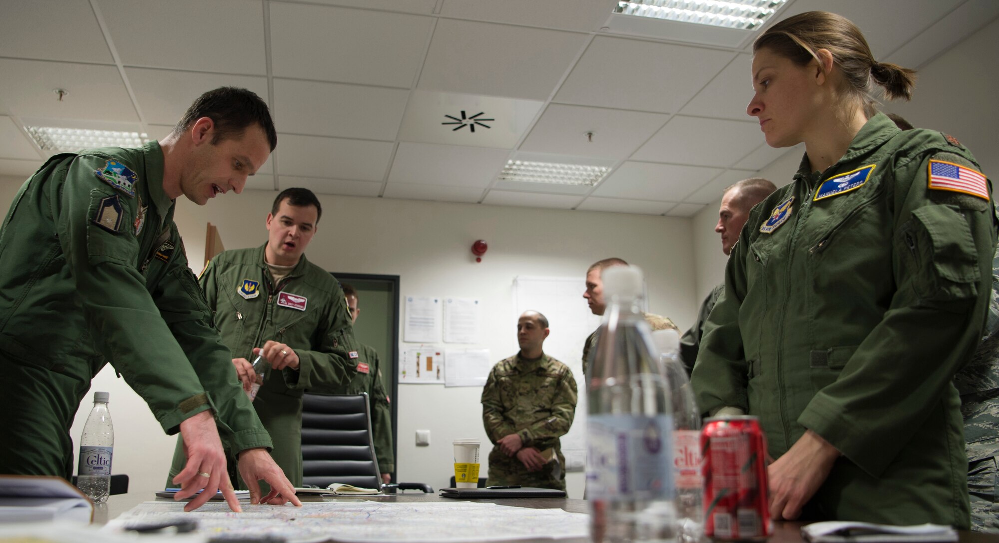 This travel plan gives U.S. Air Forces an opportunity to fly with dissimilar aircraft and NATO partners.