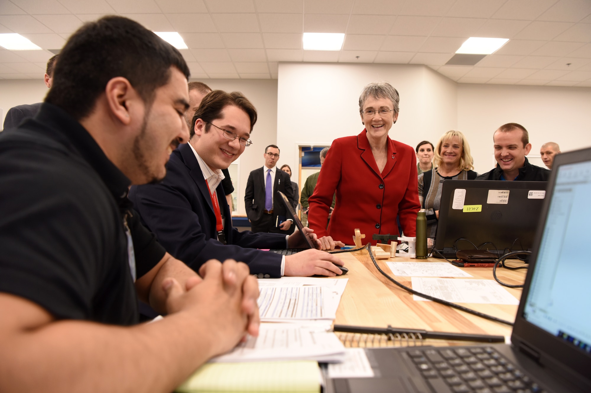 SecAF visits Robins