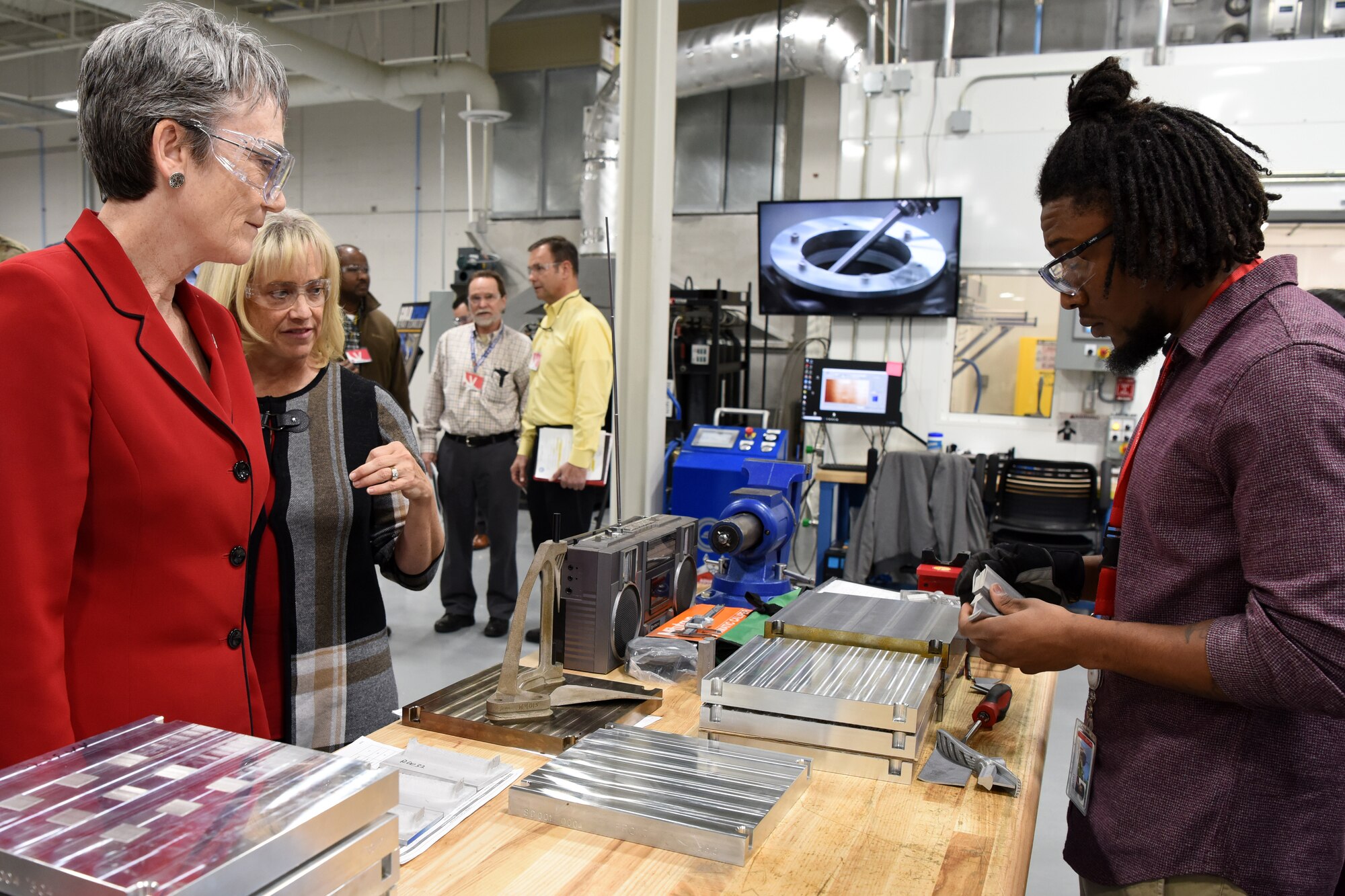 SecAF visits Robins