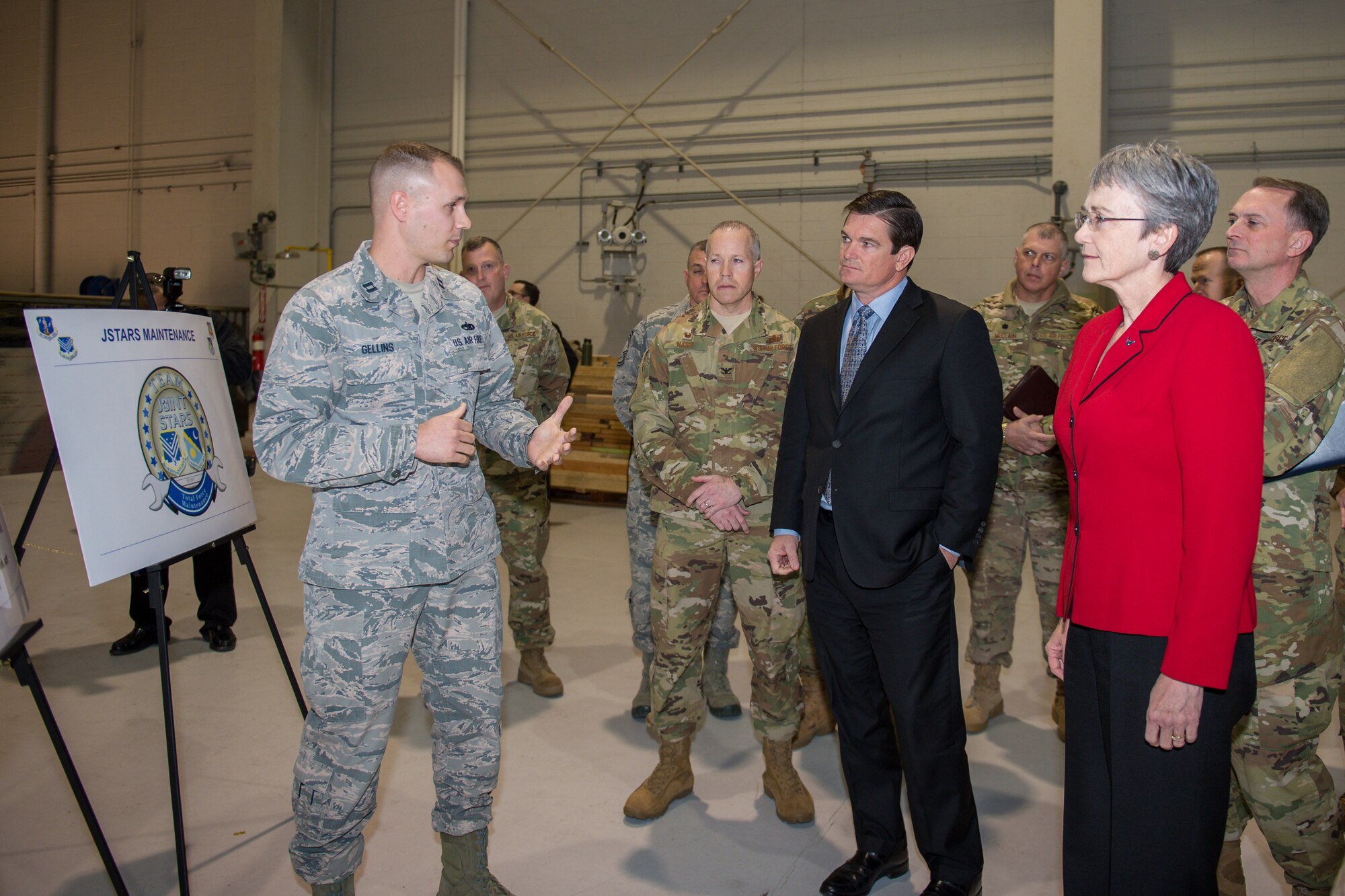 SecAF visits Robins