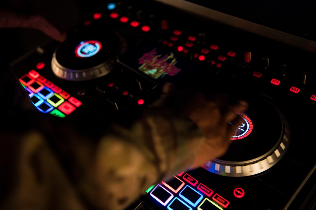 Investing in his first DJ set less than a year ago, Tech. Sgt. Kerry Smith, 823d Base Defense Squadron unit training manager, has become an entertainer at Moody Air Force Base, Ga., as a DJ. 

“People are my passion,” Smith said. “Anyone who knows me will tell you how I’m all about positivity, trying to make people laugh and motivate them. (Being a DJ) is definitely a way for me to do that. People want me to create an experience for them; I just put my personality into it and try to create the best possible time for them that I can. It’s fun to see people dance and having a great time at an event, and I love being able to see people go in different directions listening to different songs. Their reactions to the songs are what motivates me, and I want to create an experience where it’s like that the whole time. All in all, it’s a great experience, and that encourages me to keep going.”