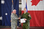 Canadian space operators certified, awarded space wings in CSpOC