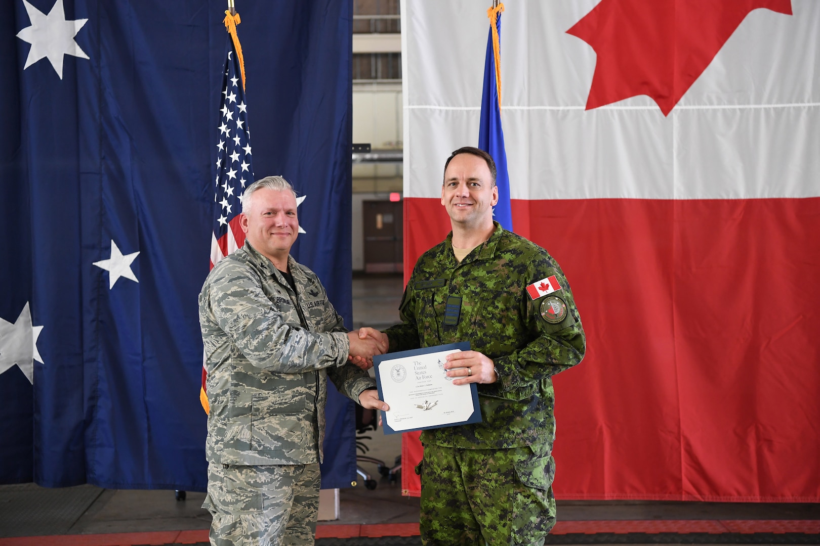 Canadian space operators certified, awarded space wings in CSpOC