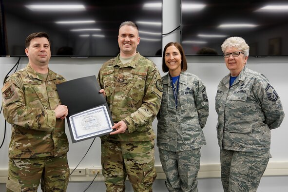 AFE Airman receives Hard Charger award