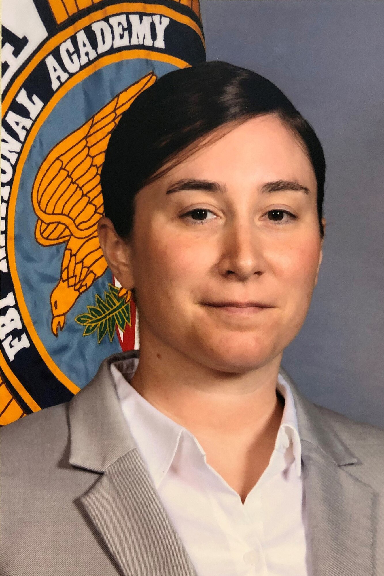FBI National Academy photo taken of Master Sgt. Elizabeth Rodenhauser, 341st Missile Security Forces Squadron NCO in charge of operations. Rodenhauser graduated from the FBINAA December 2018. (Courtesy photo)