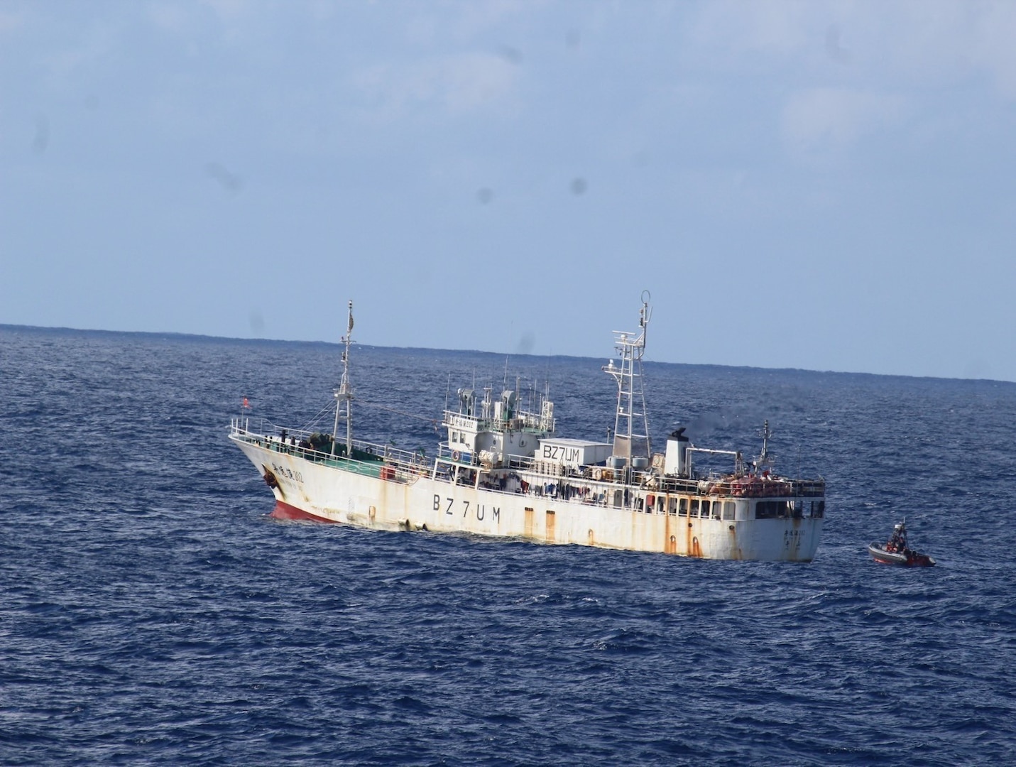 Coast Guard Patrols South Pacific in Support of International Fisheries