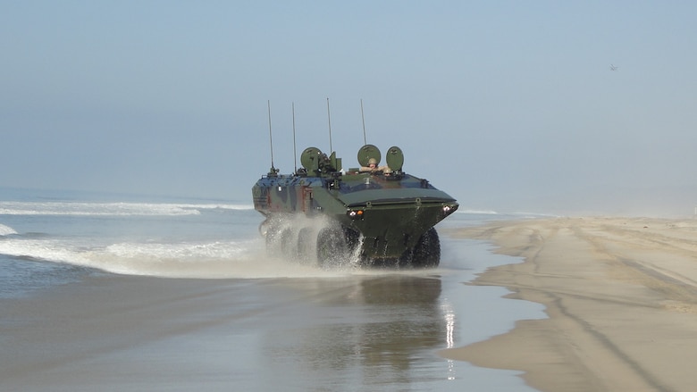 The Corps’ new Amphibious Combat Vehicle offers ‘significantly greater survivability, mobility’ than predecessor