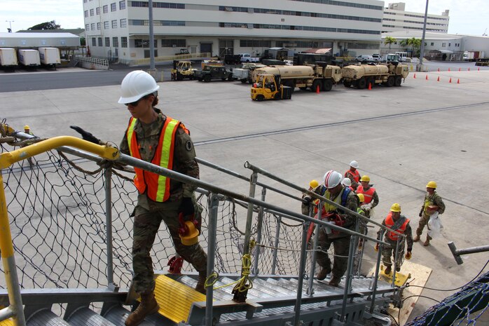599th Transportation Brigade brings in New Year with Four Port Operations