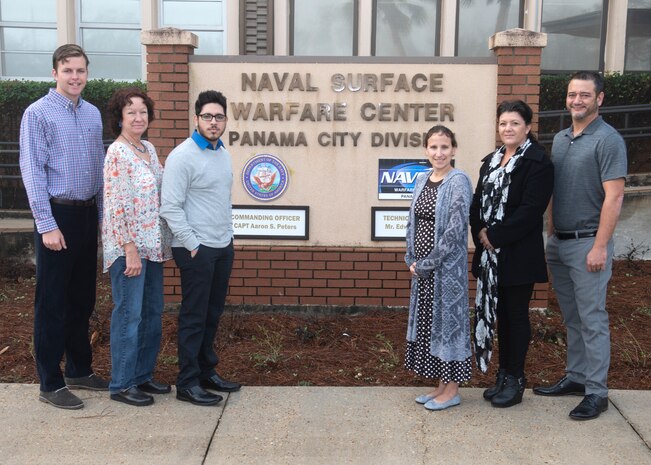 Naval Surface Warfare Center Panama City Division welcomed six newly hired federal civil service employees Jan. 7, 2019. U.S. Navy photo by Eddie Green