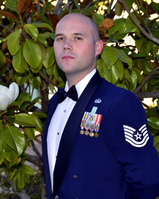 U.S. Air Force Tech. Sgt. David Lavallee, 517th Training Group executive support section chief, was selected for the Senior Leader Enlisted Commissioning Program at Presidio of Monterey, California. SLECP is a commissioning program which enables designated Air Force senior leaders to directly select enlisted to commission through Officer Training School. (Courtesy photo)