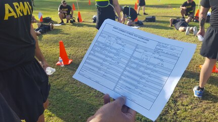 Caribbean Geographical Command troops train in the ACFT